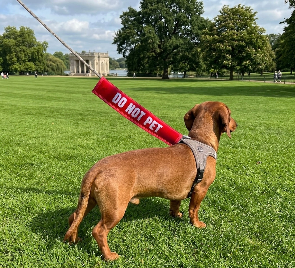 DO NOT PET Dog Leash Sleeve | 7 Colors