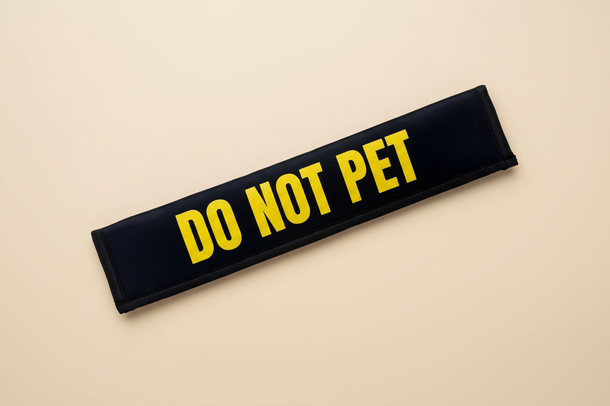 DO NOT PET Dog Leash Sleeve | 7 Colors
