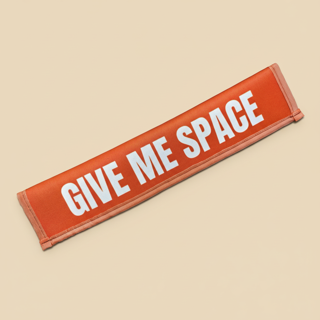 Orange - beige background